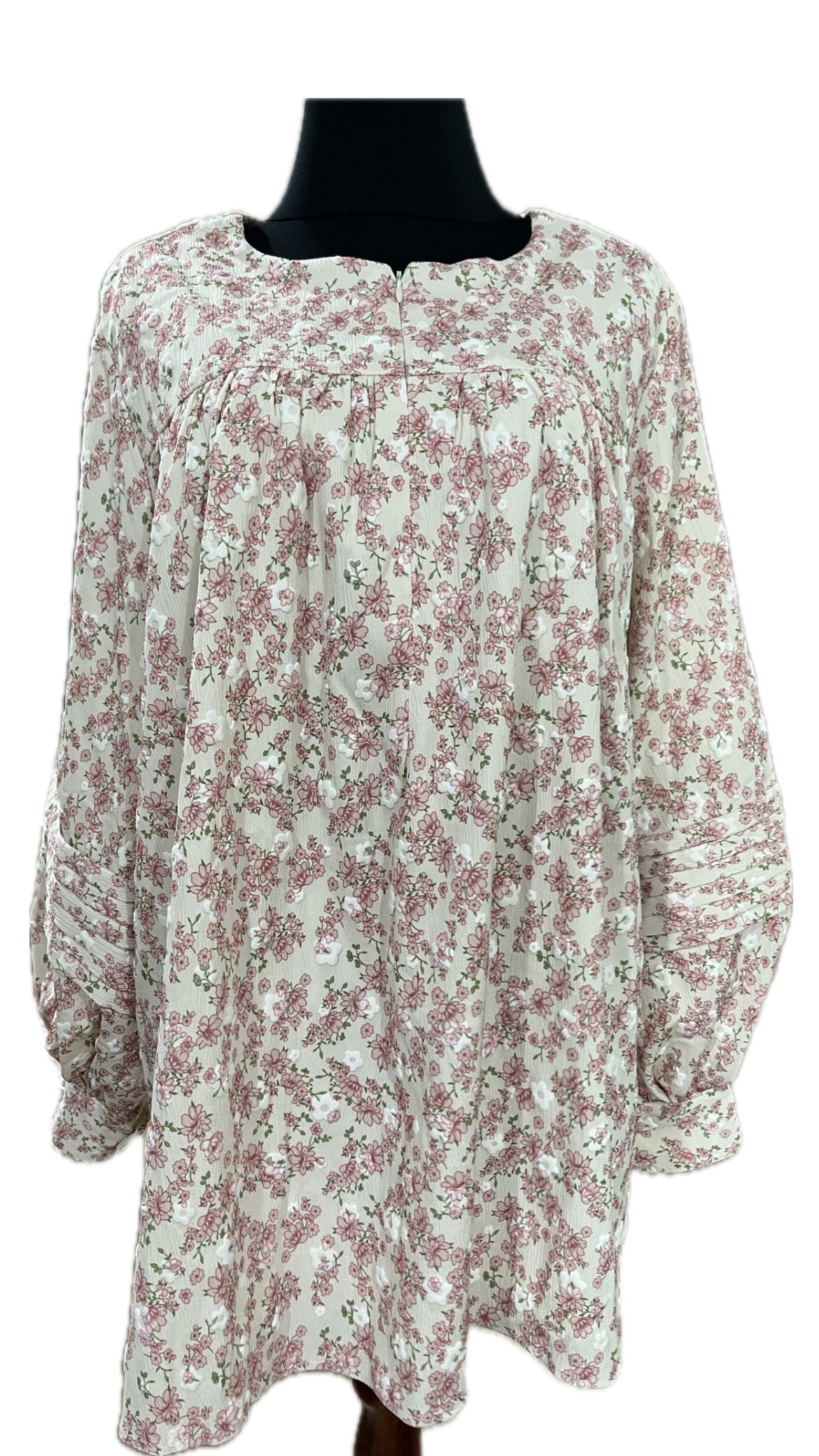 Iya Floral Puff-Sleeve Blouse